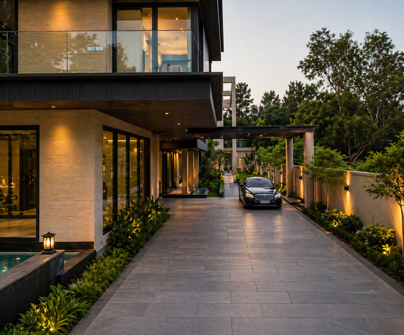 Client House, Club Road View 01