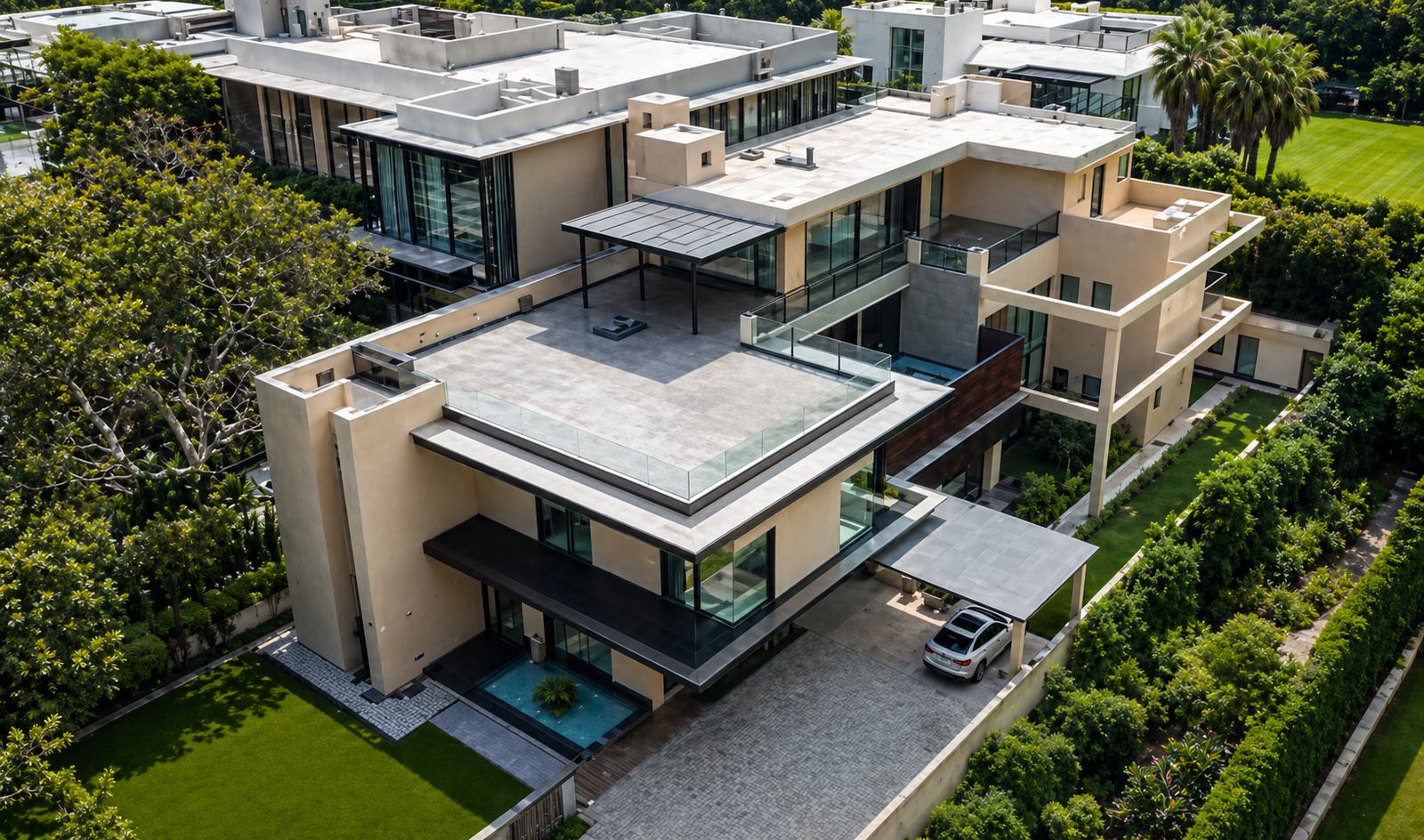 Client House, Club Road View 05