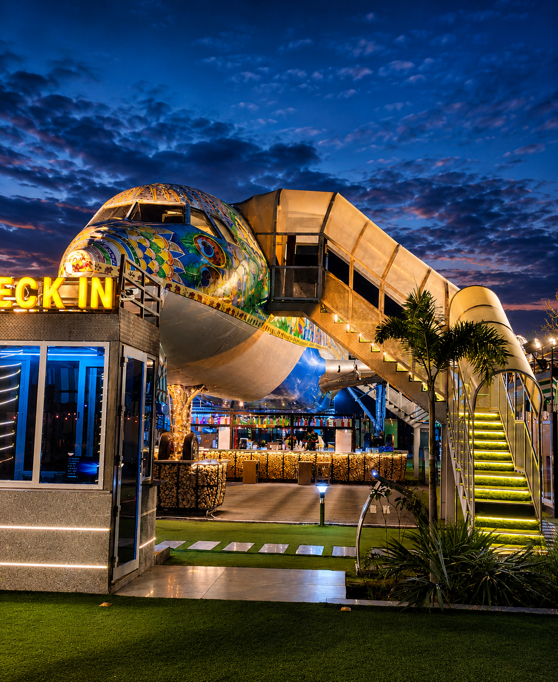 Terminal C Jurasik Park View 24